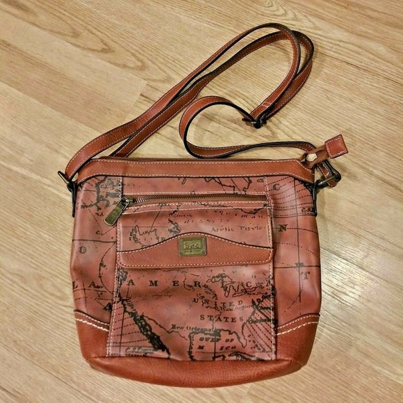 boc Crossbody vegan brown handbag NWOT - Picture 1 of 5